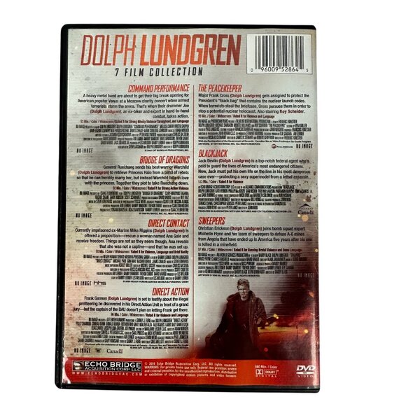 Dolph Lundgren Collection 7 Film Set DVD 2018 Action Echo Bridge Multimovie - Picture 2 of 8